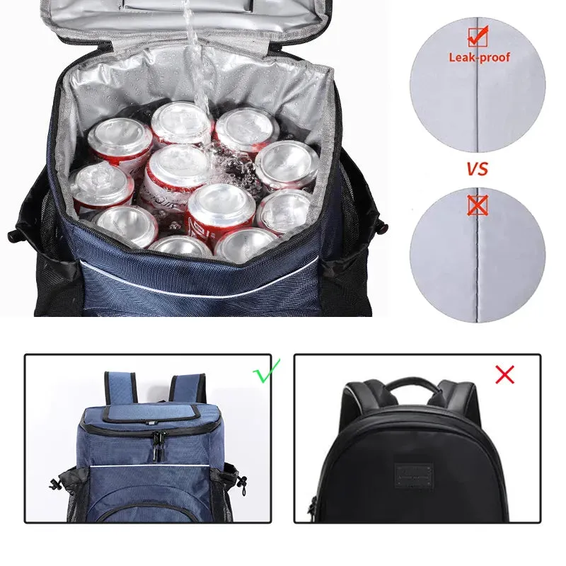 30L Thermal Insulated Backpack Bag