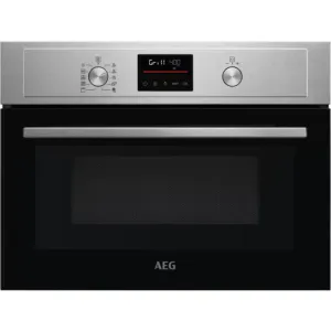 AEG KMX525060M Built-In Microwave & Grill,Stainless Steel