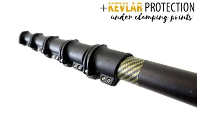 Aero Master Range: "Attack" 100% Kevlar Carbon Fibre Water Fed Pole