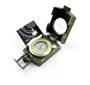 AOFAR Military Compass AF-4074 Camo for Hiking,Lensatic Sighting Waterproof,Durable,Inclinometer for Camping,Boy Scount,Geology Activities Boating