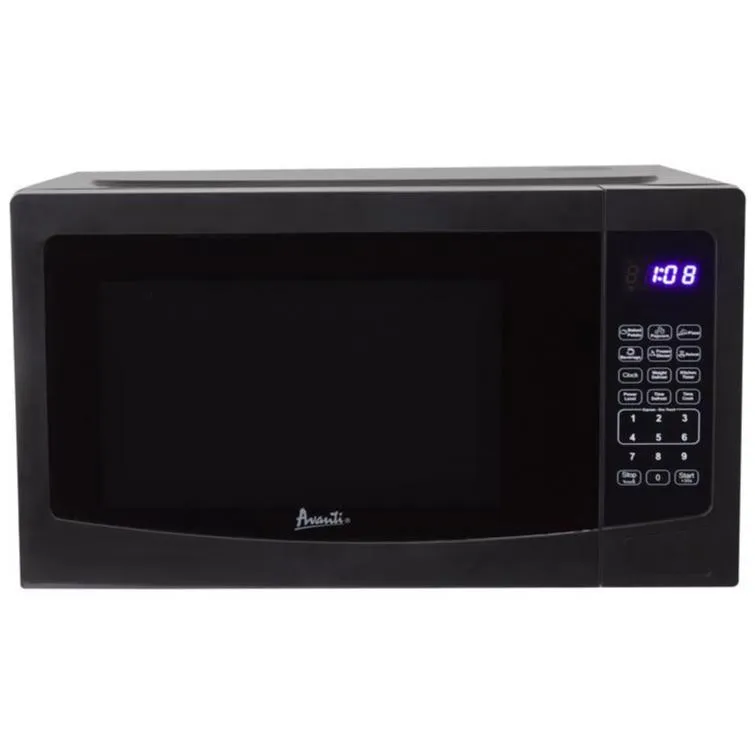 Avanti 1000W Compact Microwave - Black