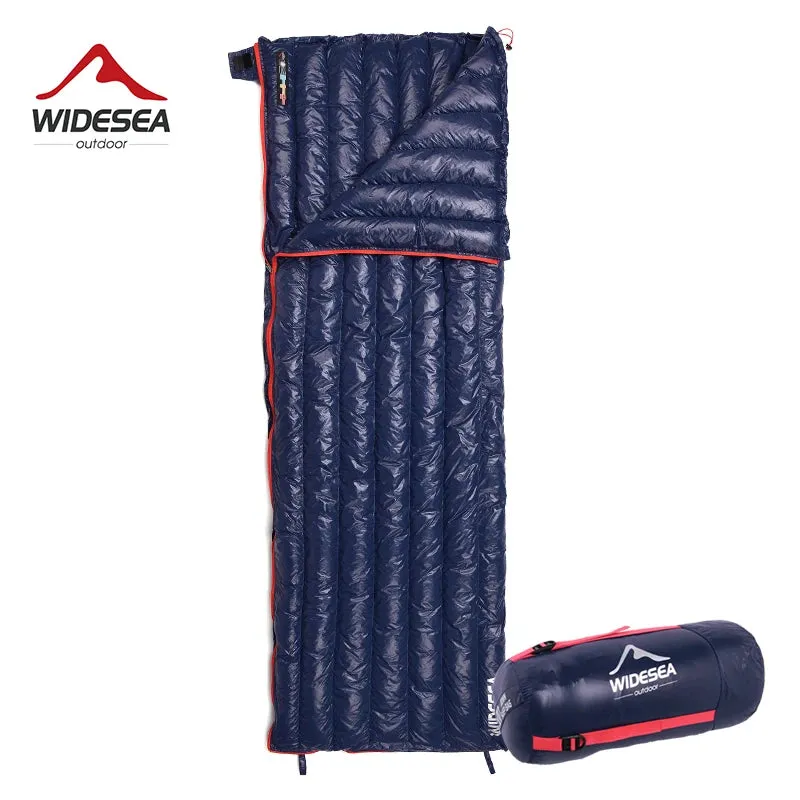 Best Ultralight Sleeping Bag (-5°C): Warm 800-FP Down HyperDRY by Widesea