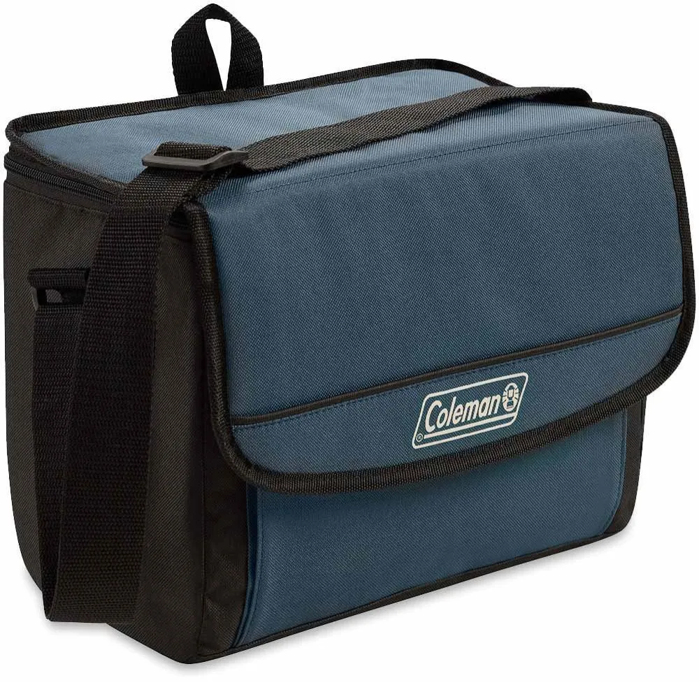 Coleman 18-Can Collapsible Insulated Cooler Bag - Portable Soft Cooler for Travel, Camping, and Outdoors