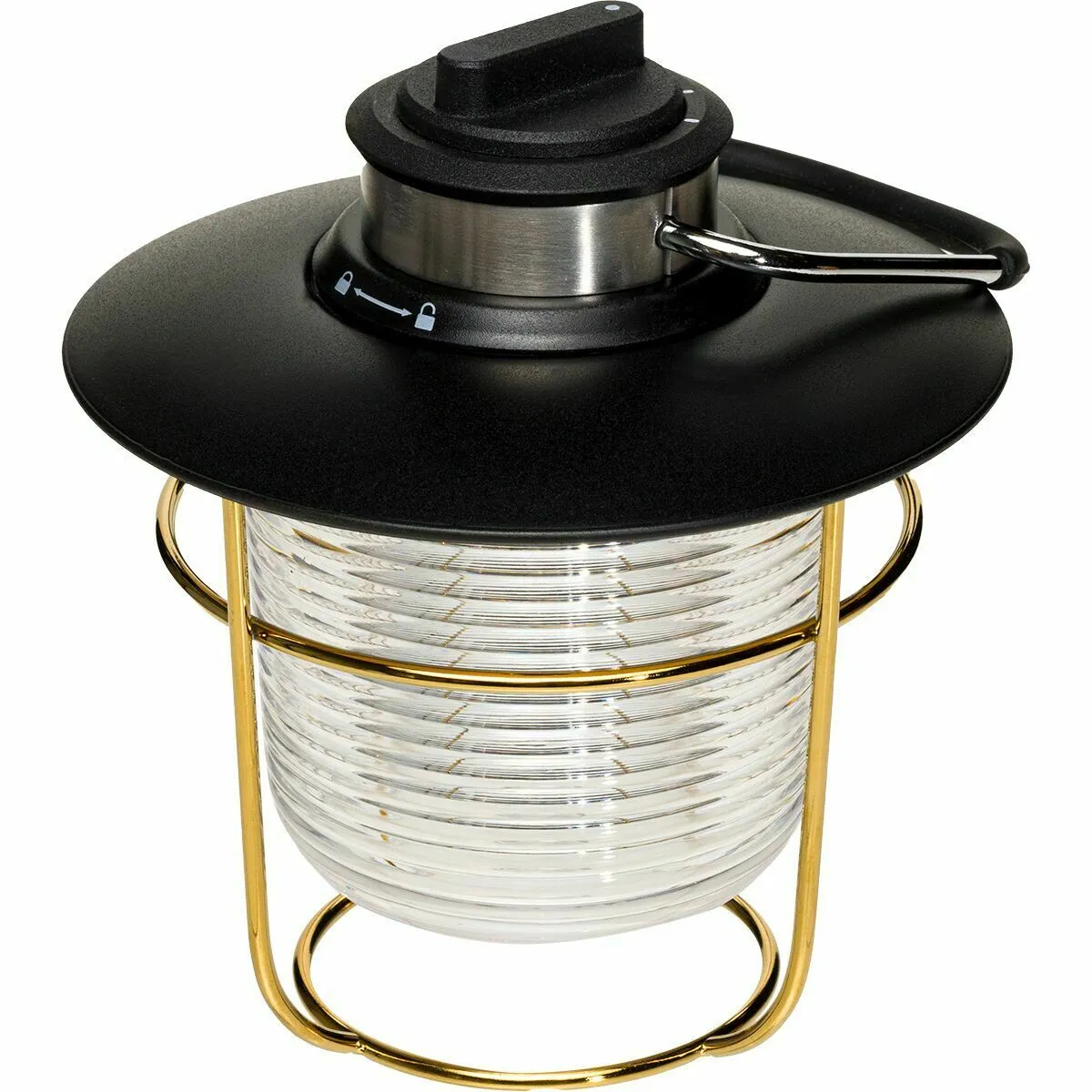 Coleman 1900 Collection 200 Lumens LED Lantern Portable Camp Light - Gold