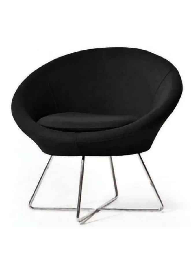 Comfortable Soft Leisure Chair for Office Lobby, Living Rooms and Waiting Areas with Steel Legs