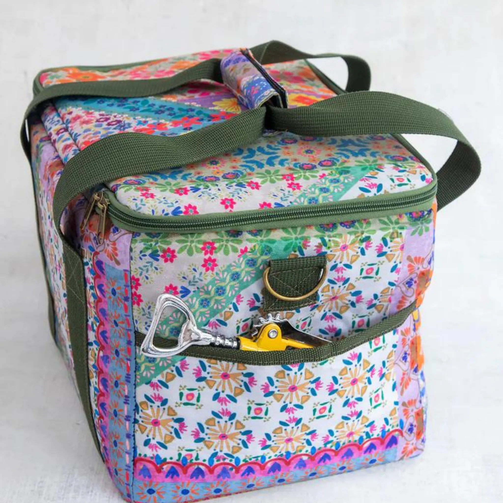 Cooler Tote - Patchwork