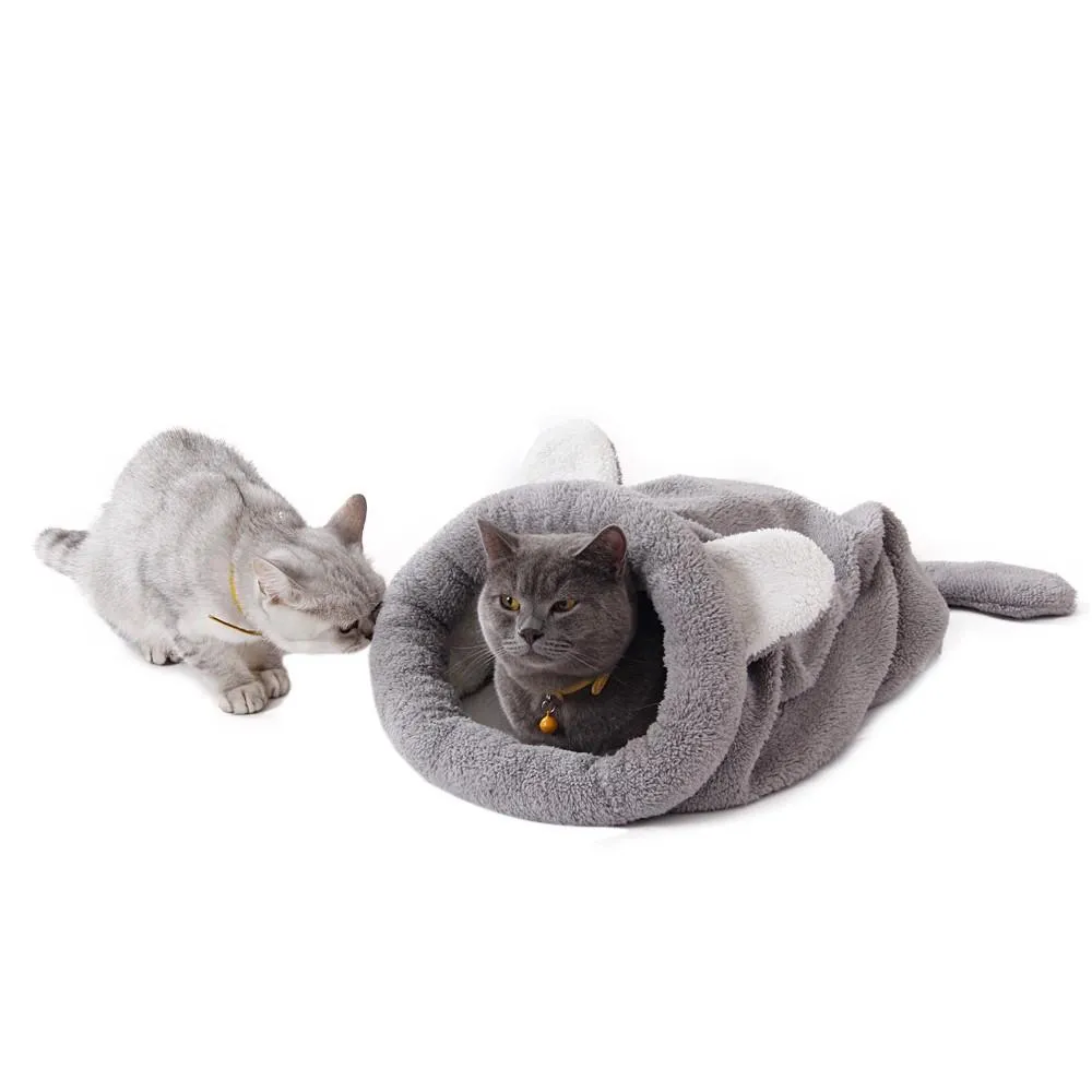 Cozy Sleeping Bag For Cats