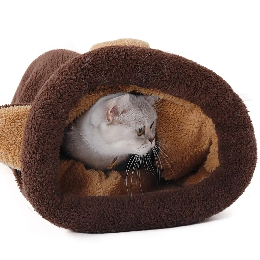 Cozy Sleeping Bag For Cats