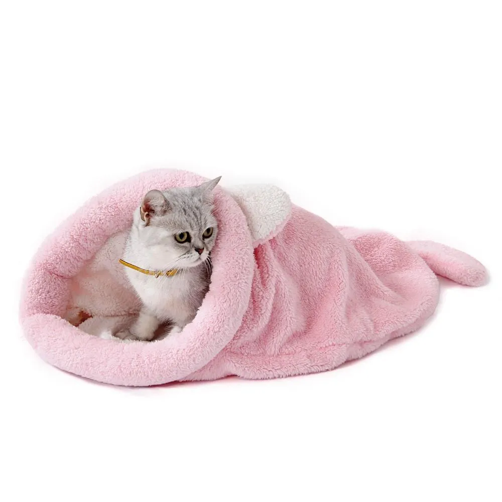 Cozy Sleeping Bag For Cats