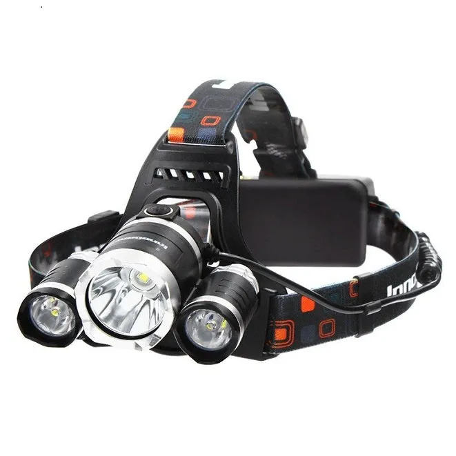 CREE XM T6 Rechargeable Headlamp LED Head Torch Lamp 8,000 Lumens