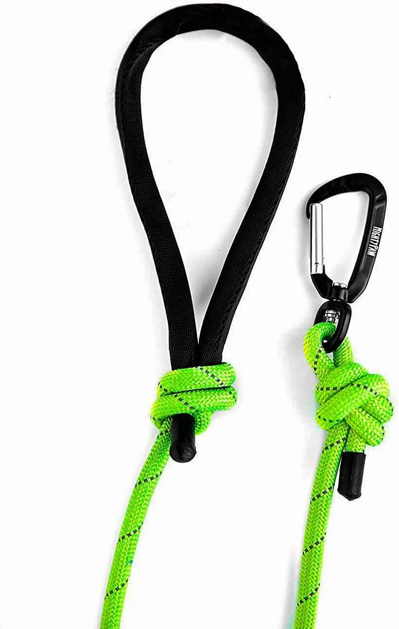 Durable Climber’s Rope Dog Leash by Mighty Paw