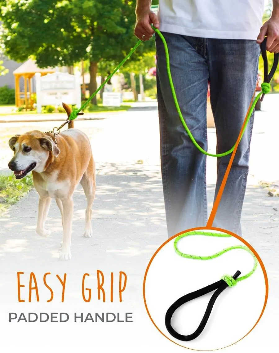 Durable Climber’s Rope Dog Leash by Mighty Paw