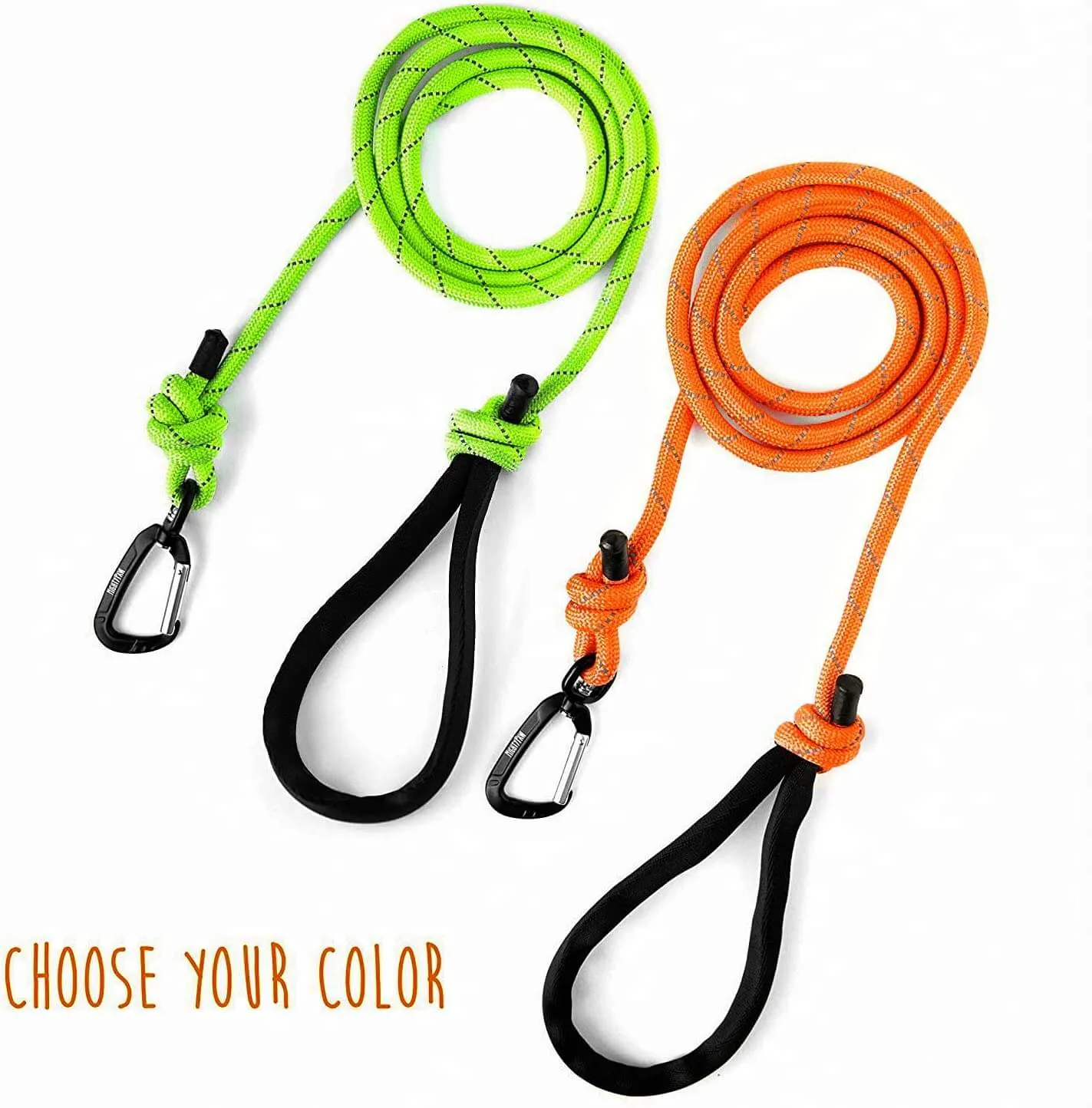 Durable Climber’s Rope Dog Leash by Mighty Paw