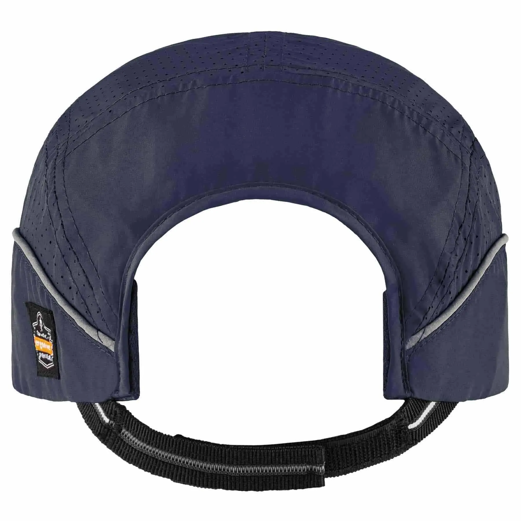 Ergodyne 23338 8965 Short Brim Navy Lightweight Bump Cap Hat   LED Lighting