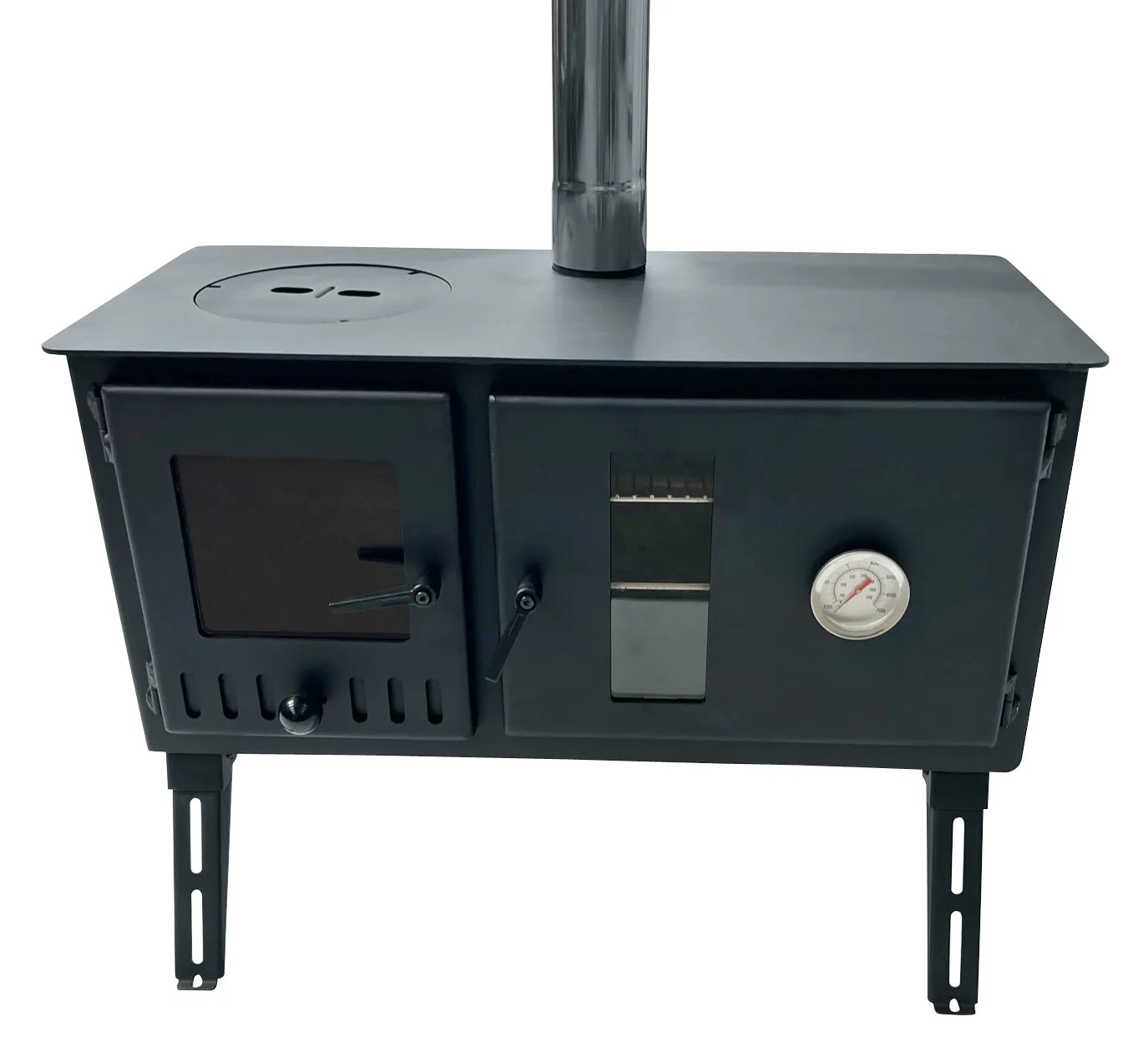 Firebox Eco Burn Range Oven Portable Wood Stove | 3.5kw 20.5kg