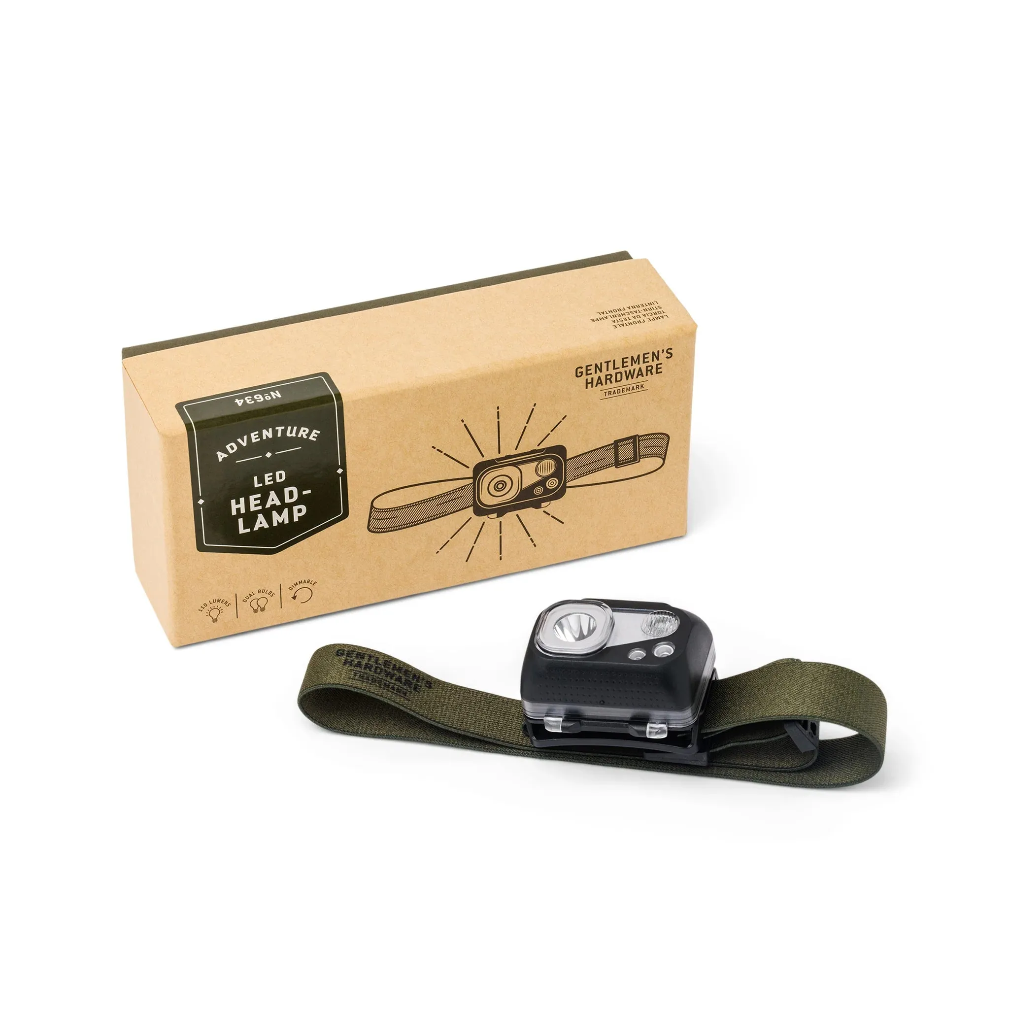 Gentlemen's Hardware - Head Torch