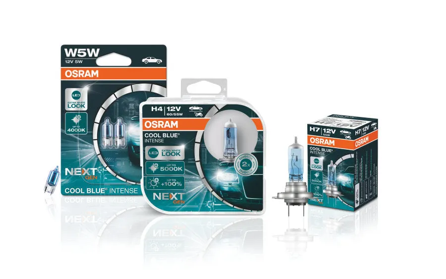 Halogen Bulbs H4 COOL BLUE INTENSE (NEXT GEN)