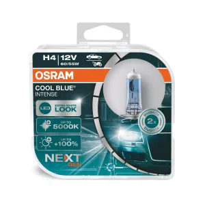 Halogen Bulbs H4 COOL BLUE INTENSE (NEXT GEN)