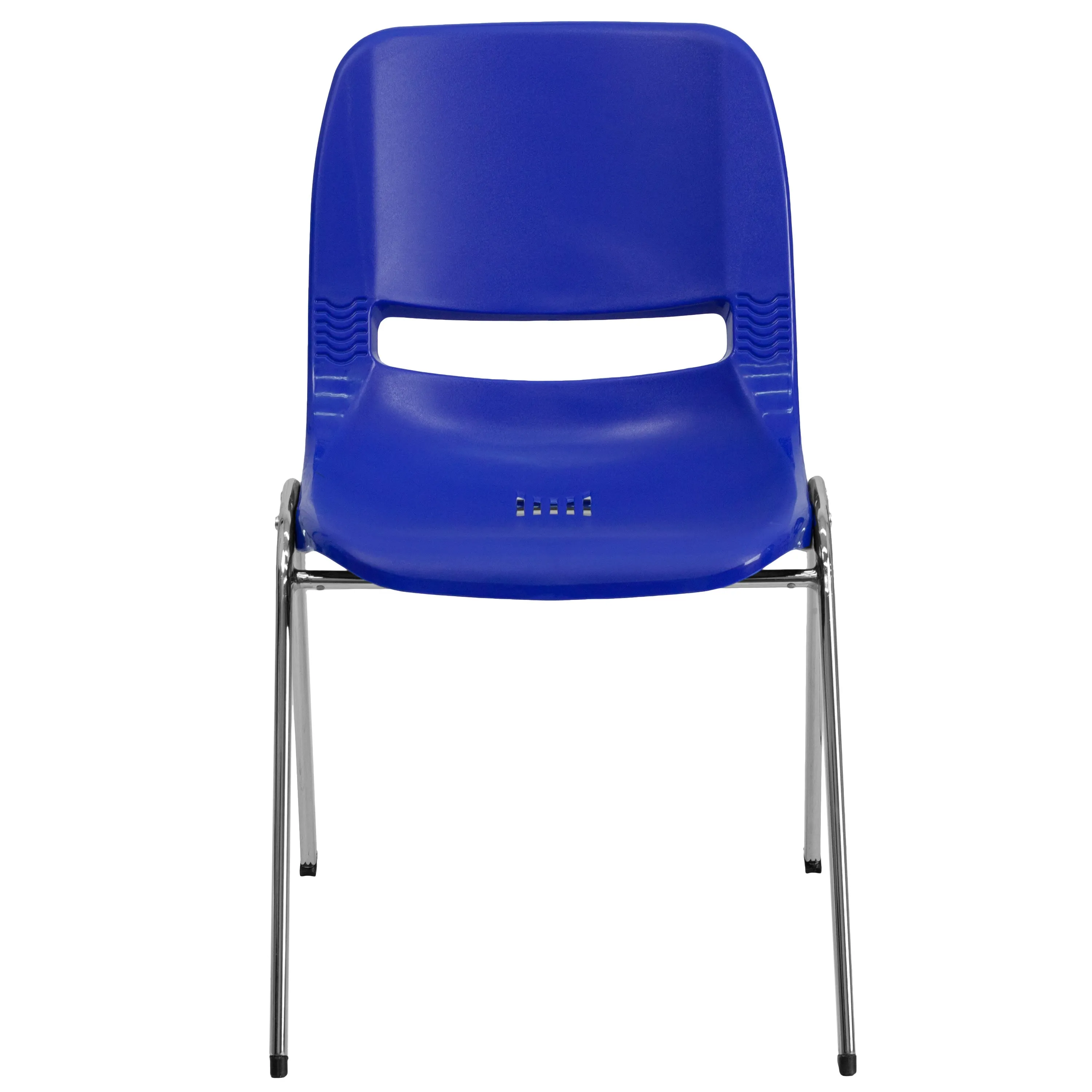 HERCULES Series 661 lb. Capacity Ergonomic Shell Stack Chair with 16'' Seat Height