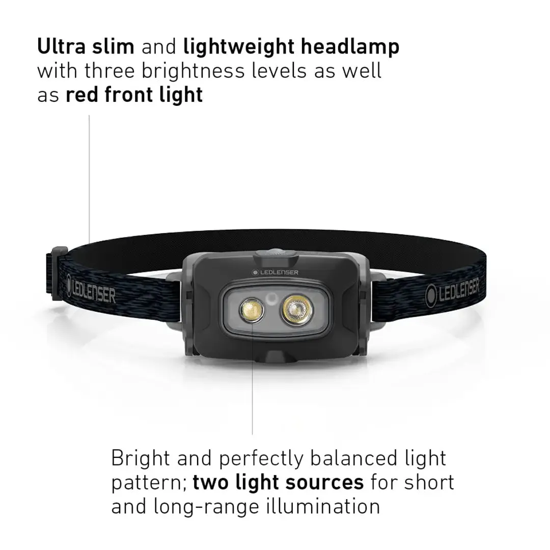 HF4R Core Rechargeable Head Torch - Red by LED Lenser