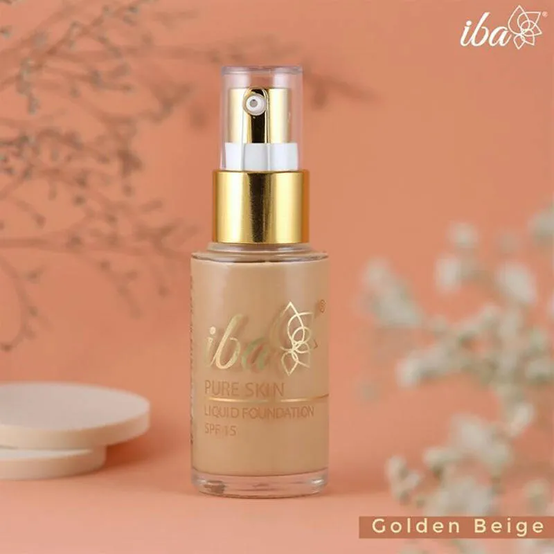 Iba Perfect Base Primer   Foundation   Compact Combo (Golden Beige)