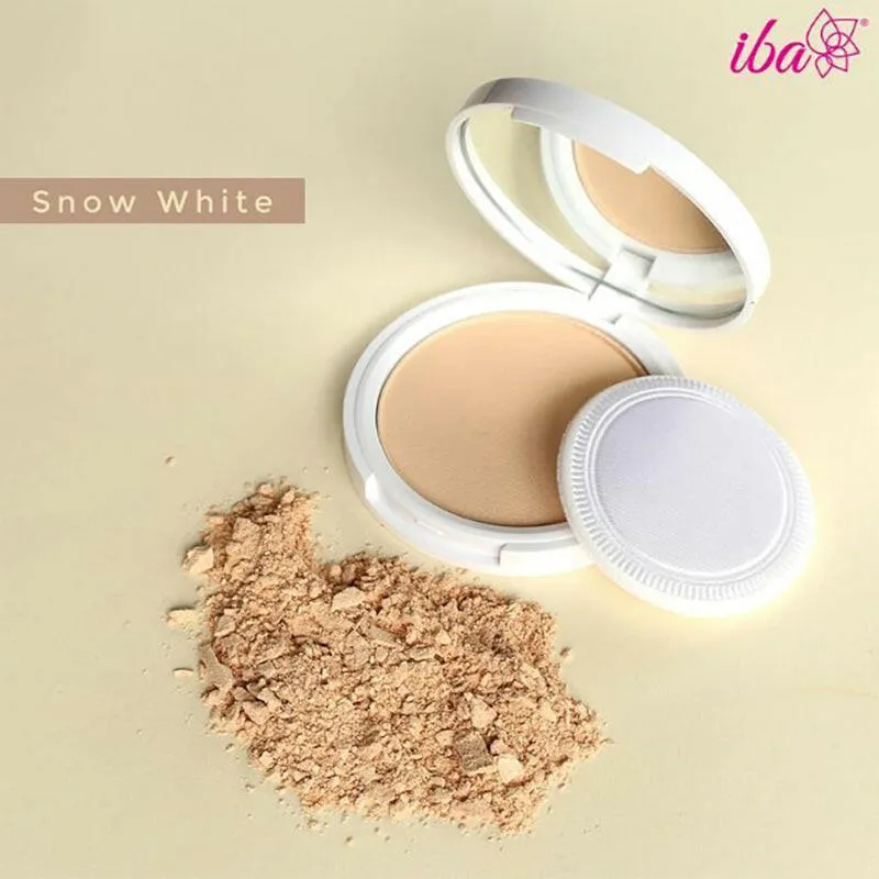 Iba Perfect Base Primer   Foundation   Compact Combo (Snow White)