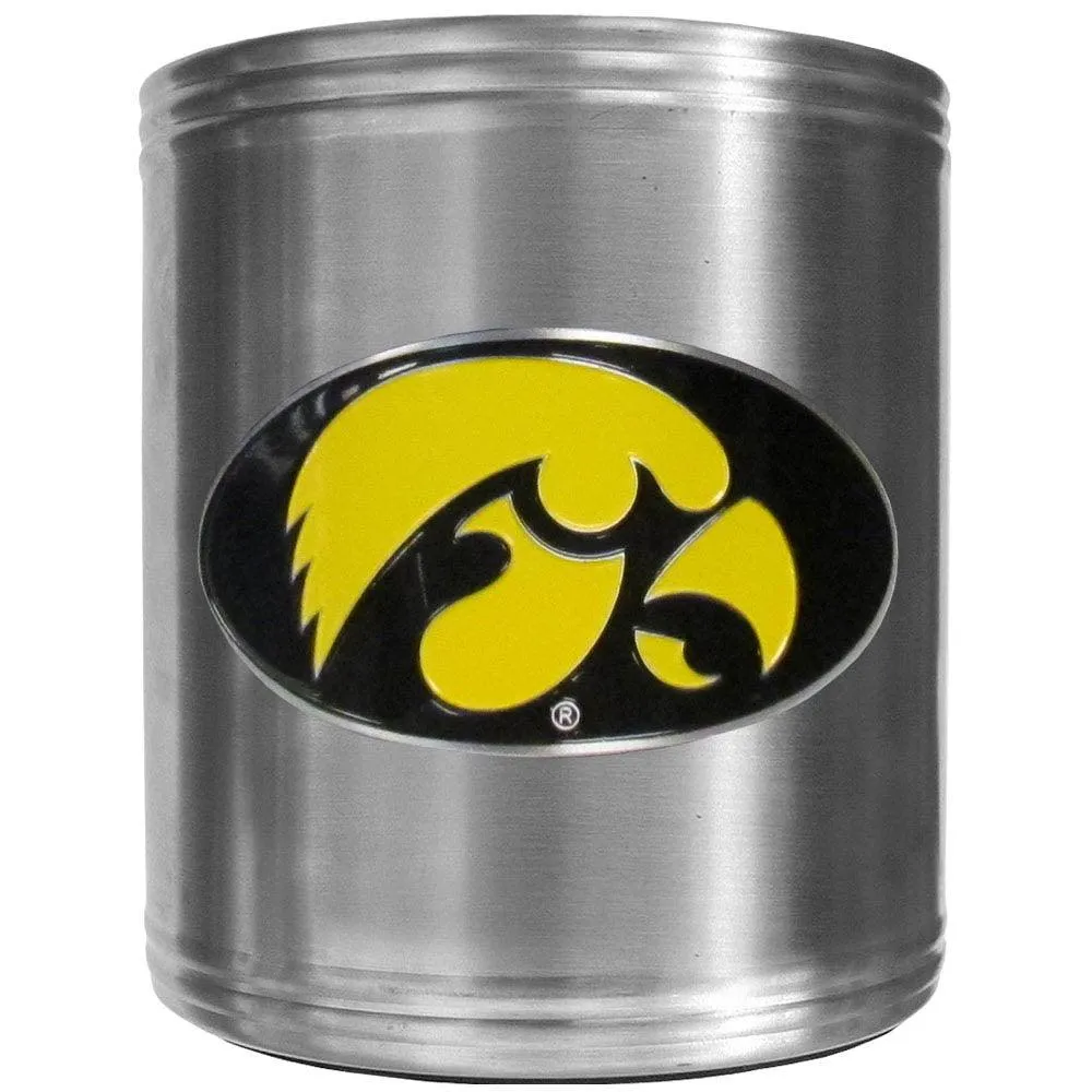 Iowa Hawkeyes Steel Can Cooler