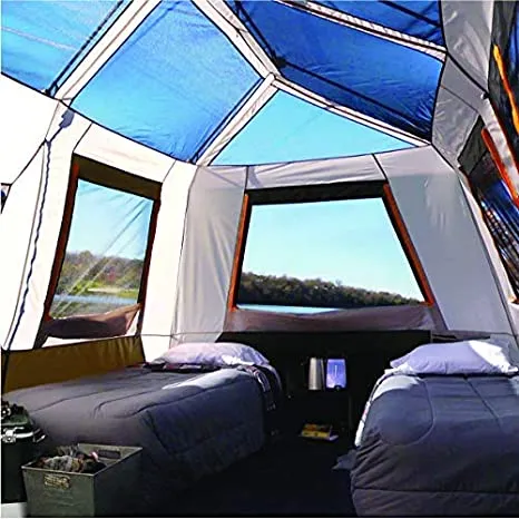 ITEM# 0057   Shield Series 6 Person / 9 Person / 12 Person Instant Cabin Tent (Watch Video)