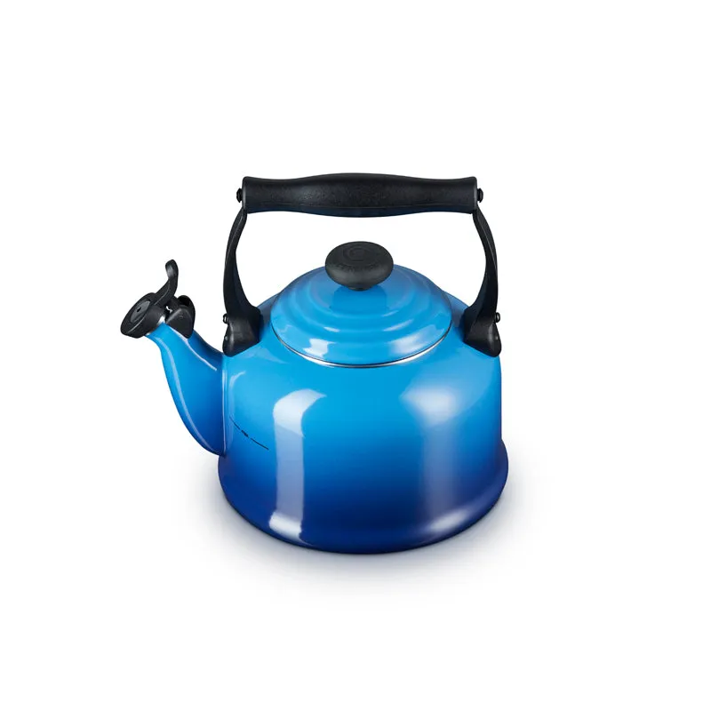 Le Creuset Traditional Kettle with Fixed Whistle 2.1L Azure