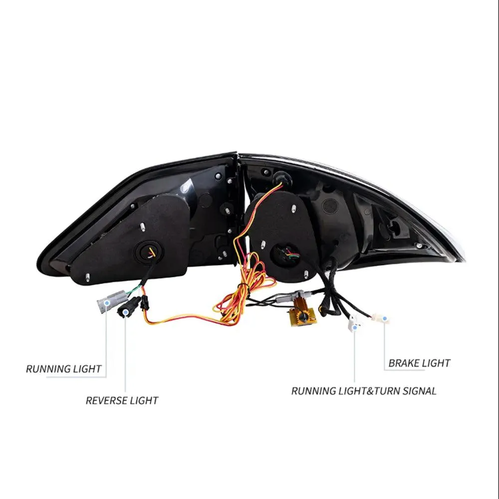 LED Tail Lights Assembly With Dynamic Welcome Lighting For 2008-2014 Lexus RX Series 3th Gen (AL10)(JAPAN BUILT)