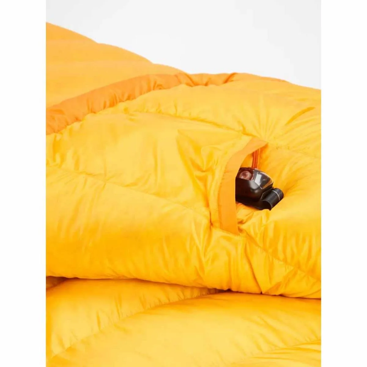 Marmot Men's Lithium 0 Left Zipper Long Sleeping Bag - Orange Pepper/Golden Sun