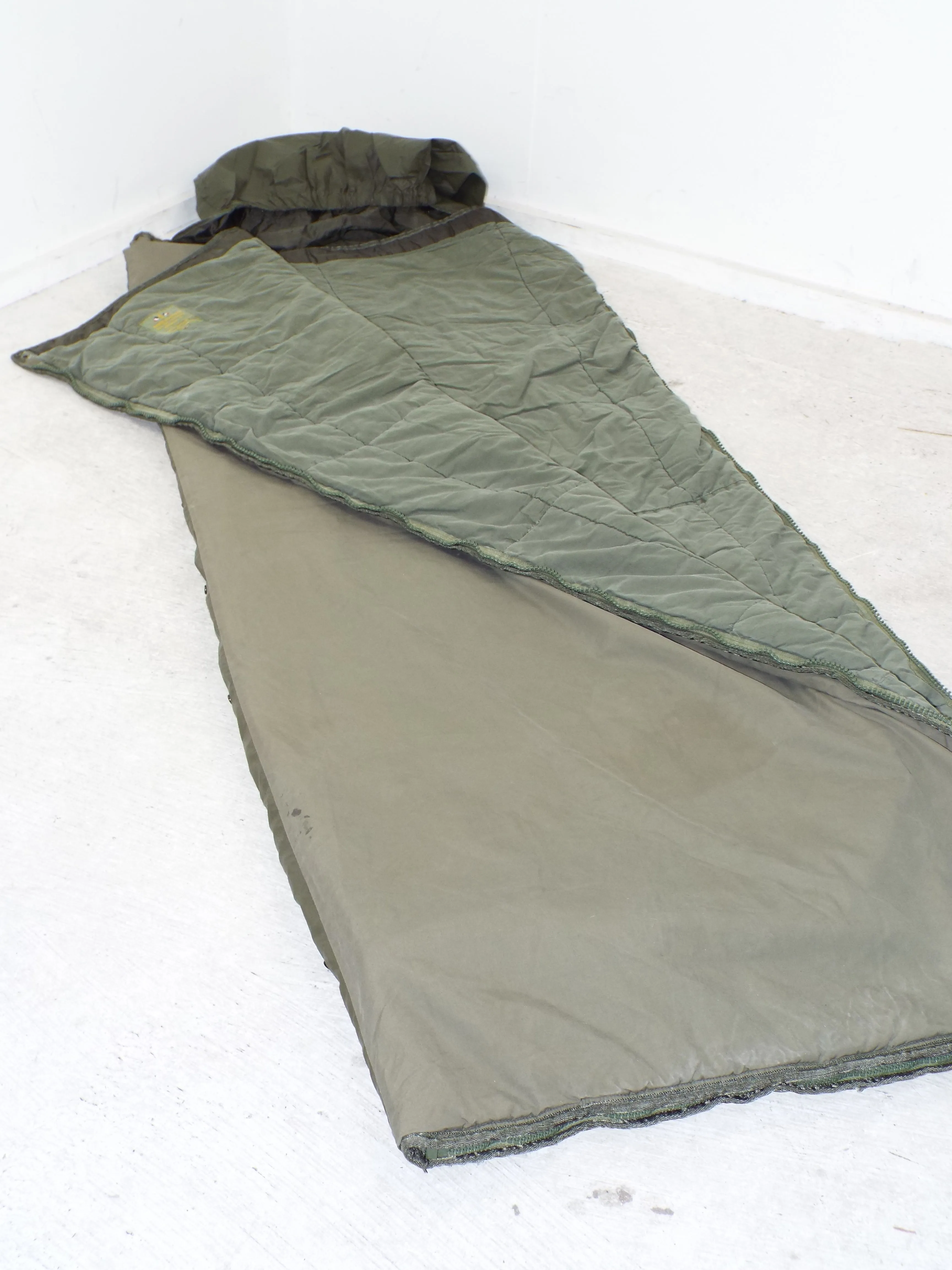 Military Sleeping Bag - French Army F2 - DISTRESSED