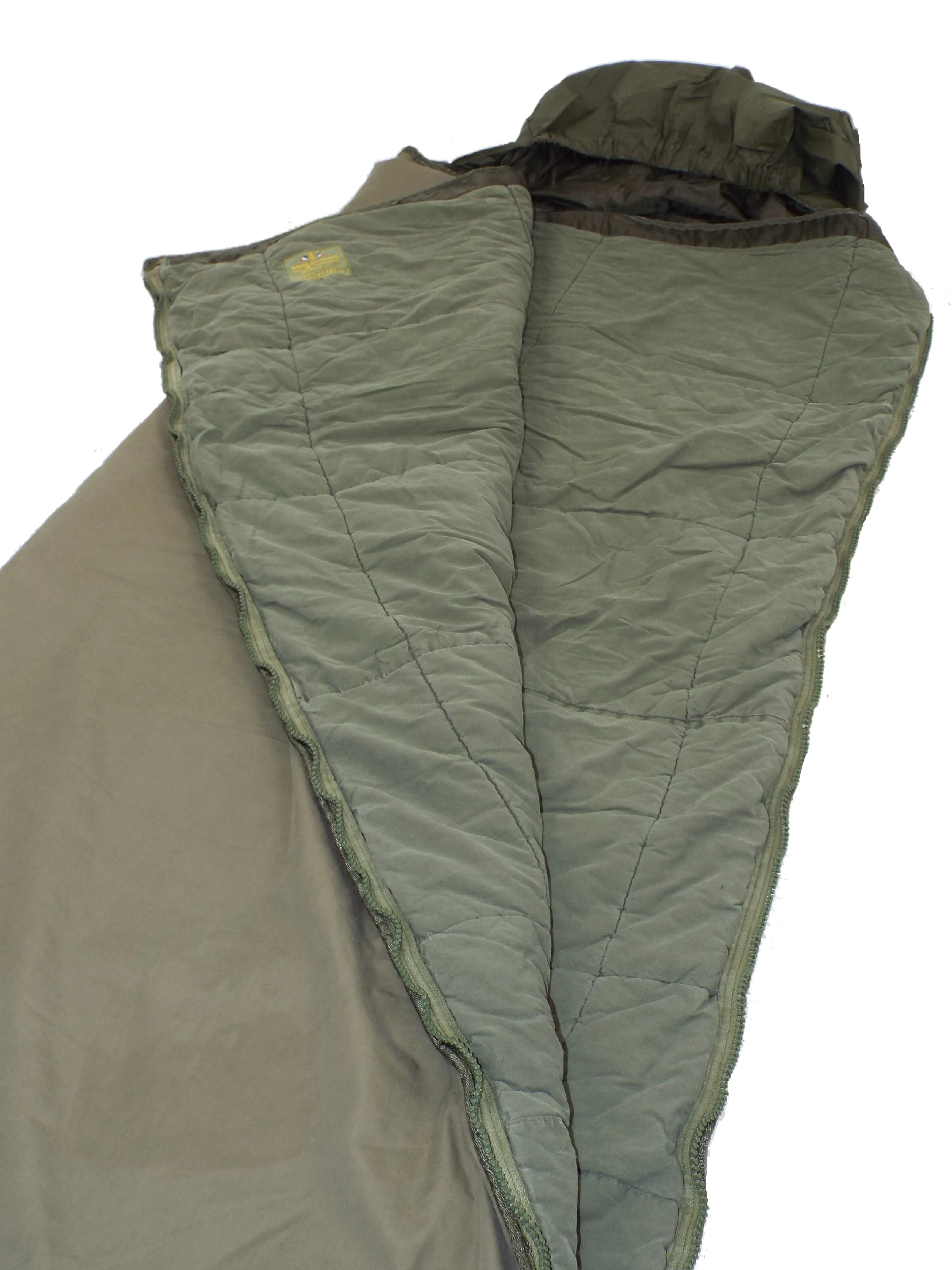 Military Sleeping Bag - French Army F2 - DISTRESSED