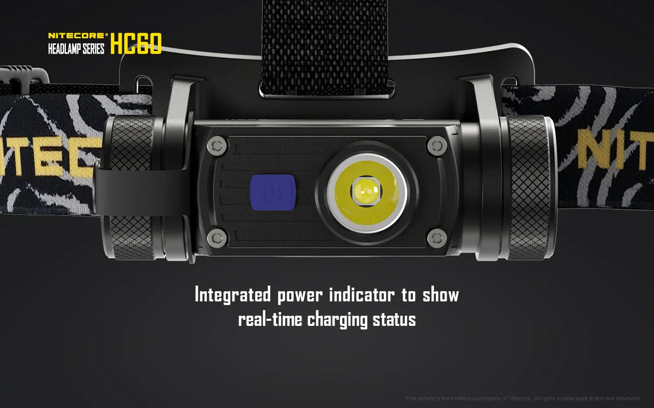 NITECORE 1000 LUMENS LED HEADLAMP (HC60)