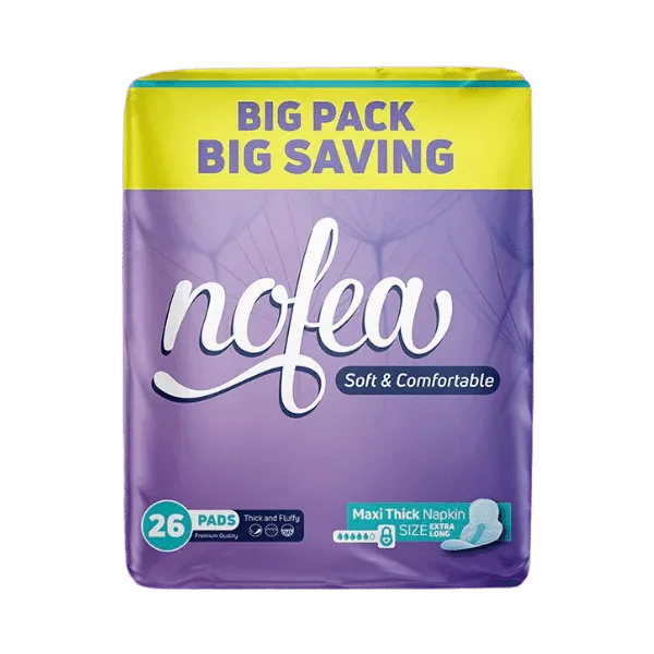 NOFEA MAXI THICK NAPKIN EXTRA LONG 26PADS