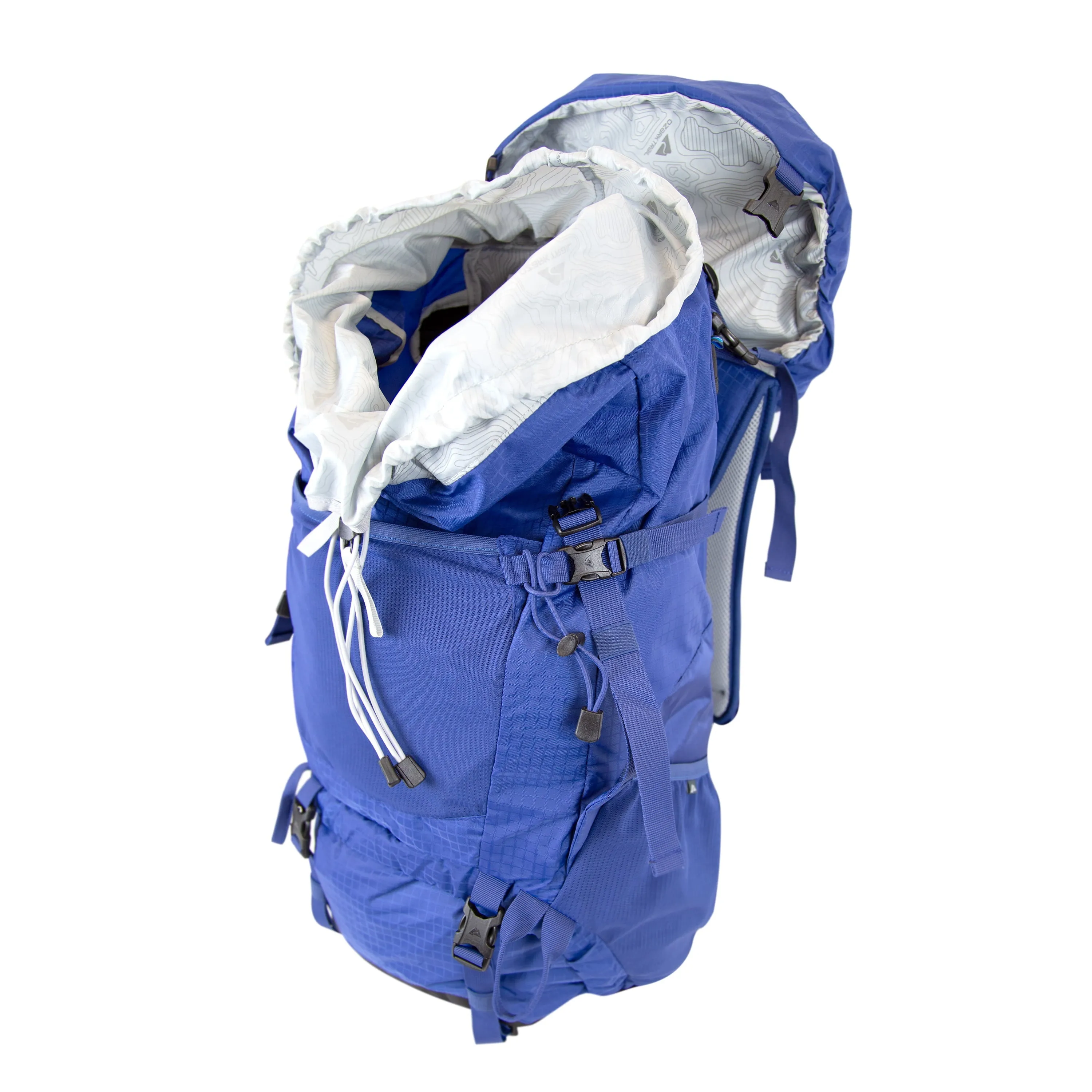 Ozark Trail Himont 50L Backpacking Backpack, Blue