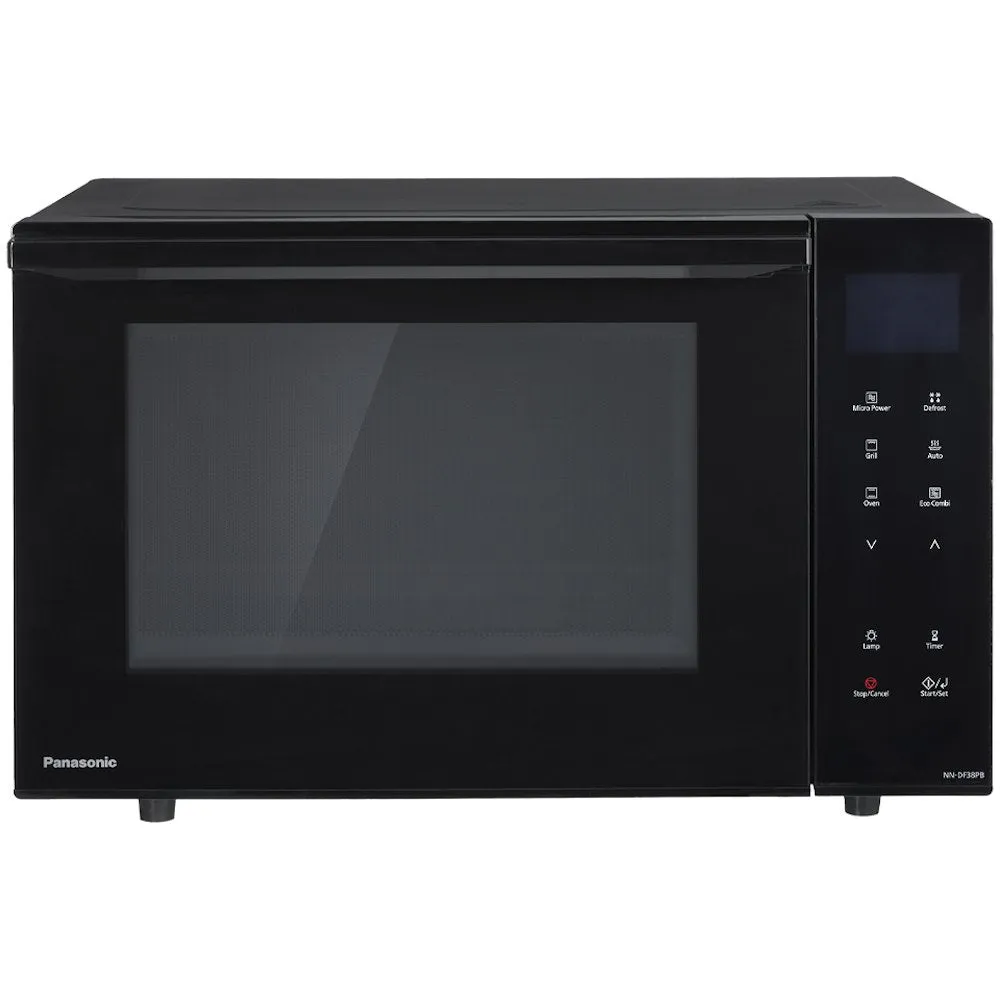 Panasonic NNDF38PBBPQ 23 Litres Flatbed Combination Microwave, Black