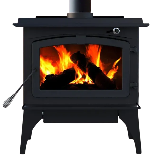 Pleasant Hearth GWS-1200 1,200 Sq. Ft. 56,107 BTU EPA Certified Wood Burning Stove New