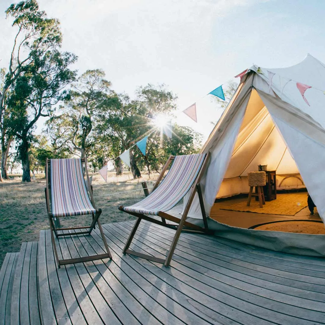 Queen Bell Tent | McDonald (single night stay)