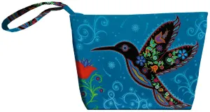 "Eternity" Small Zippered Tote artwork by Indigenous Artist Tracey Metallic