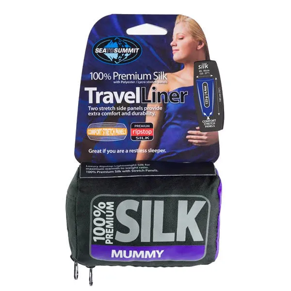 Sea to Summit Silk Travel Liner (Mummy)