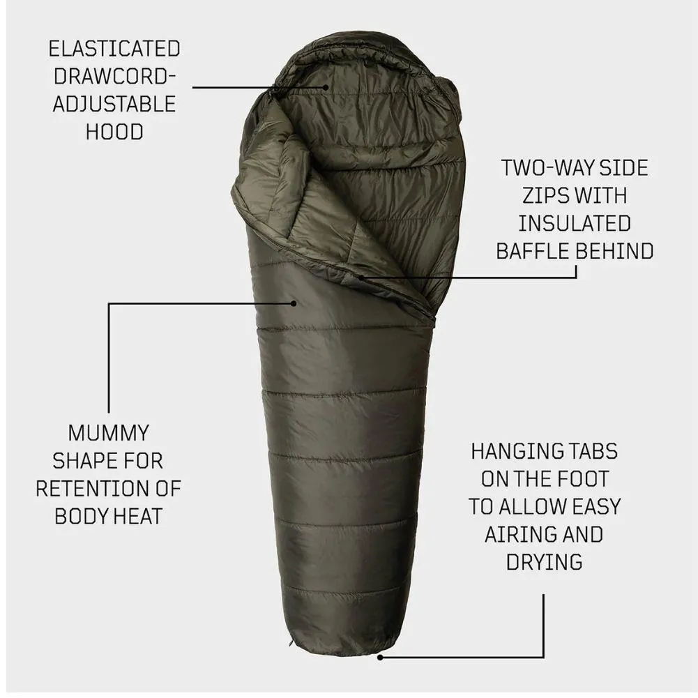 Snugpak Sleeper Extreme (Basecamp) Sleeping Bag WGTE (Olive)