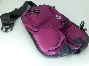 WATERFLY Small Purple Running Waist Bag for Outdoor Activities