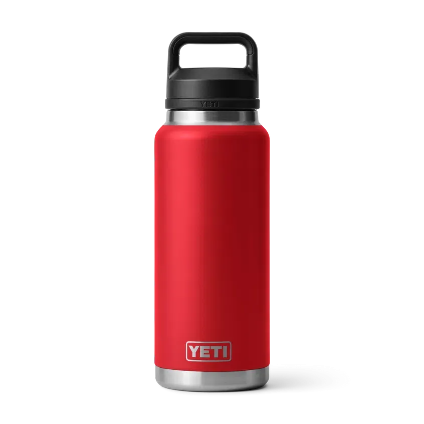 YETI Rambler 36 OZ 1 L  Bottle With Chug Cap - Red